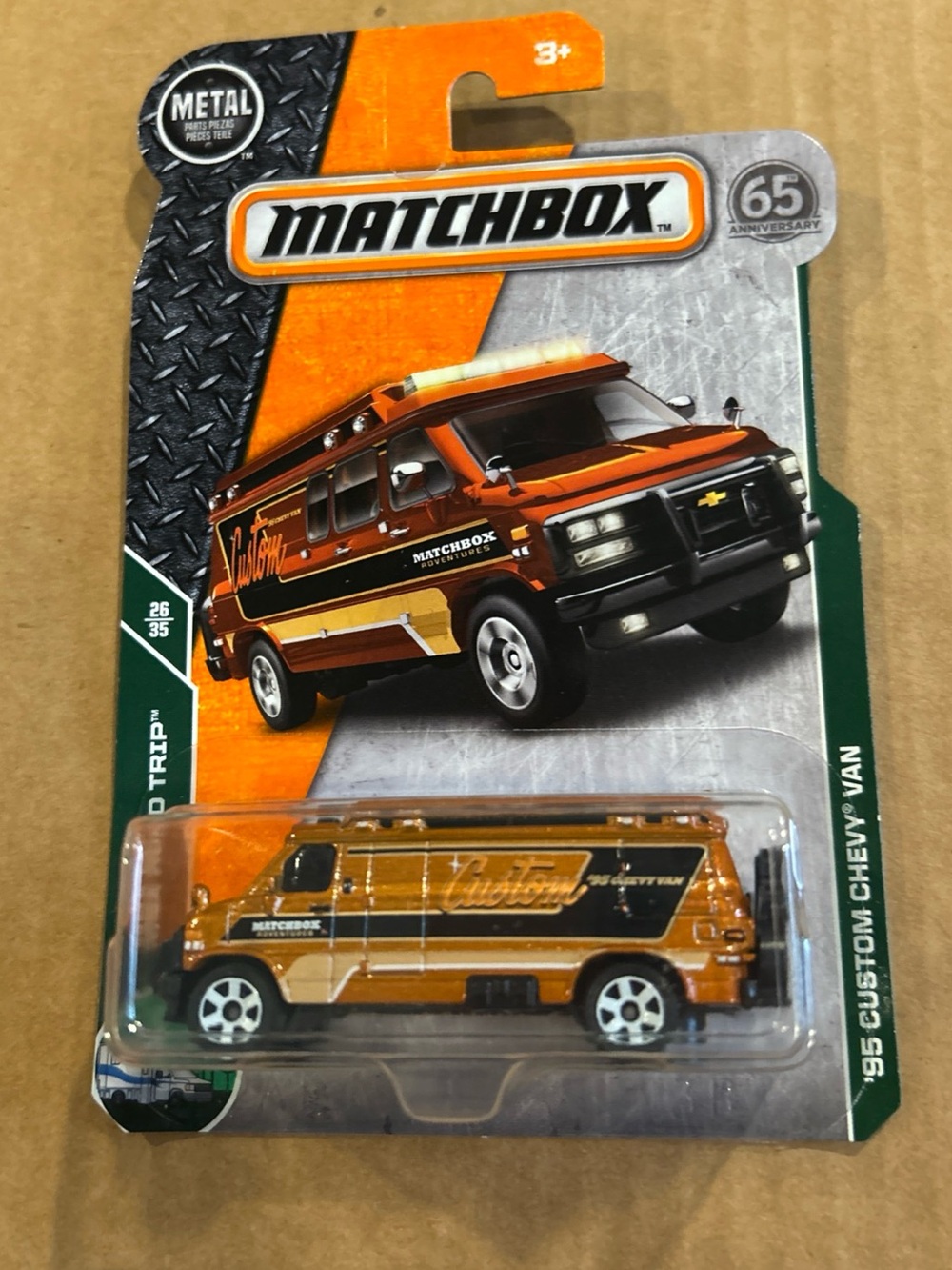 Matchbox '95 Custom Chevy Van MBX Roadtrip
